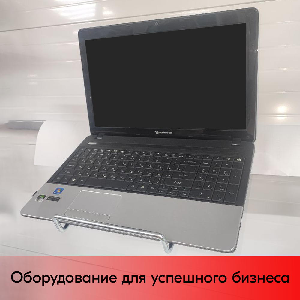 04_Держатель для ноутбука 170х200мм, d8 на штангу 30х15, цинк-хром