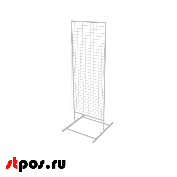 00_Стенд сетчатый двухсторонний 1830х630мм, RAL9016, Белый