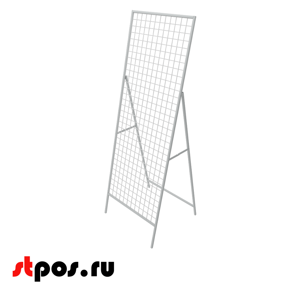 00_Стенд складной 1830х630 крашеный Белый
