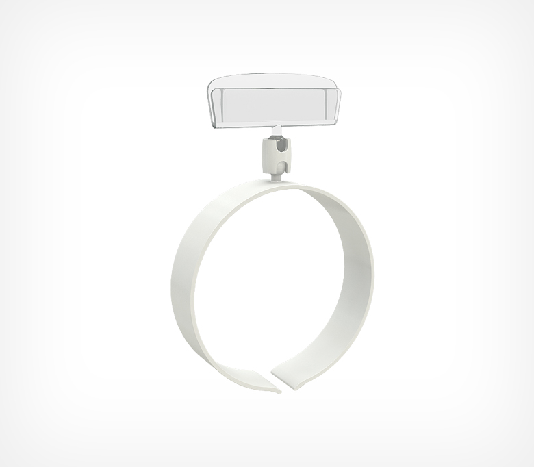 01_Держатель ценника на колбасу RING-CLIP 35мм-65мм
