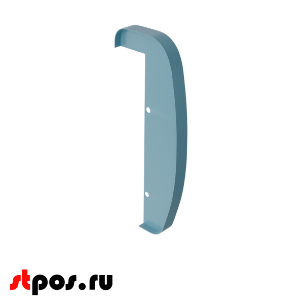 00_Накладка-заглушка для рабочей поверхности, МИНИМАРКЕТ, КБ Муравей, 1900мм бампер пластиковый, левая