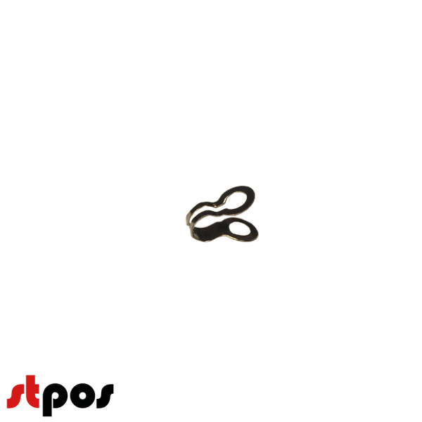 00_Замочек-ушко для шариковой цепи  2мм и 2,4мм