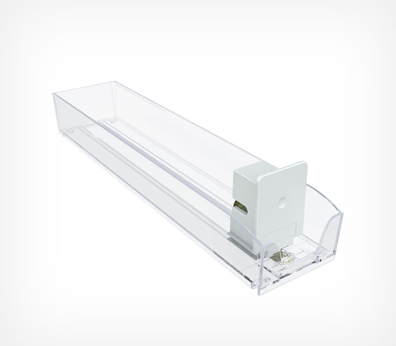 01_Пластиковый лоток для сигарет 285мм с интегрированным толкателем SIG-TRAY