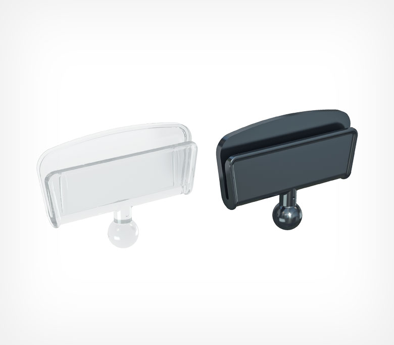 01_Держатель CARDHOLDER-VL 38мм, Черный