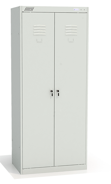 sk_Шкаф для одежды двухсекционный ШРК-22-800, замок пов.секр., 1850x800x500мм, RAL7035, Серый