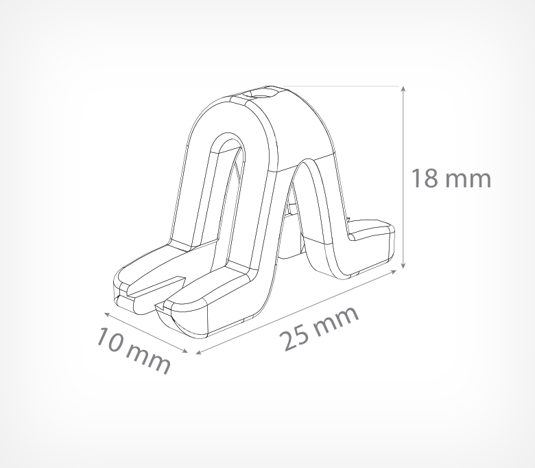 03_Петля для подвешивания профиля GRIPPER-CLIP